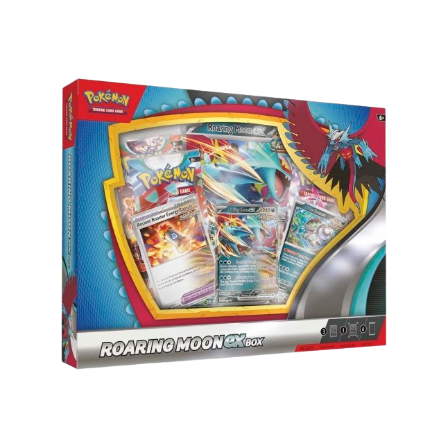 roaring moon japanese booster box Pokémon TCG: ex Color:Prismari Pokemon TCG: Team Plasma with 5 random cards tin 2026