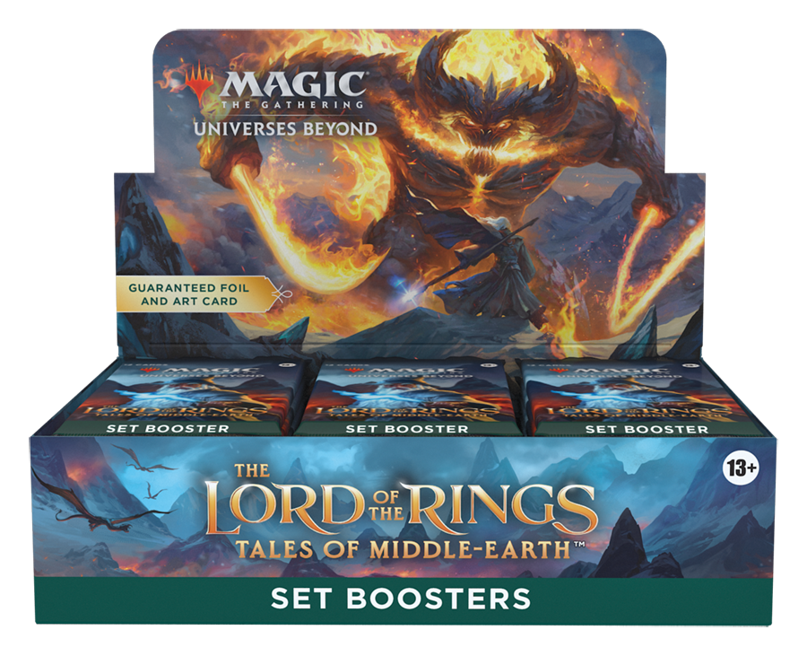 booster box mtg Magic the Gathering CCG: Lord of the Rings Set Booster Display (30)