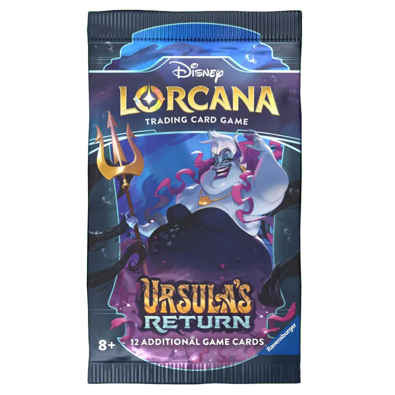 ursula's return booster box Unboxing - Disney Lorcana Factory Sealed Disney Lorcana TCG: Ursula's Return