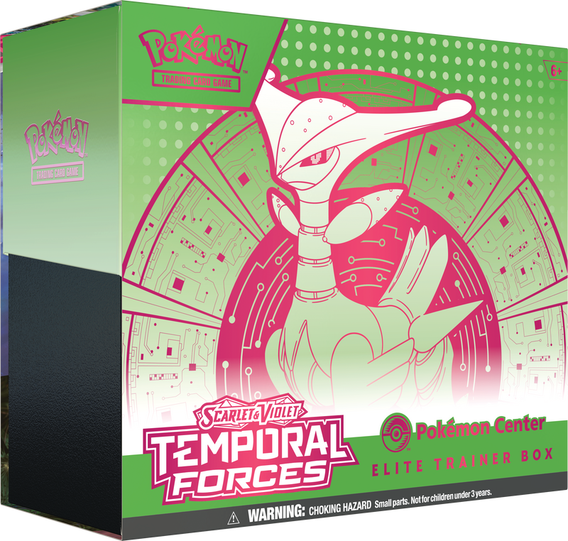 Pokémon TCG: Scarlet & Violet - Temporal Forces Elite Trainer Box [Iron Leaves]