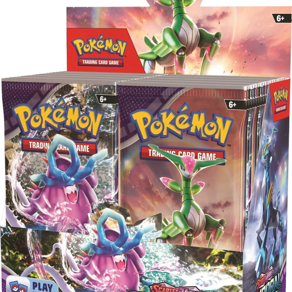 terrestrial booster box Pokémon TCG: Scarlet & Violet-Temporal Forces Booster Box
