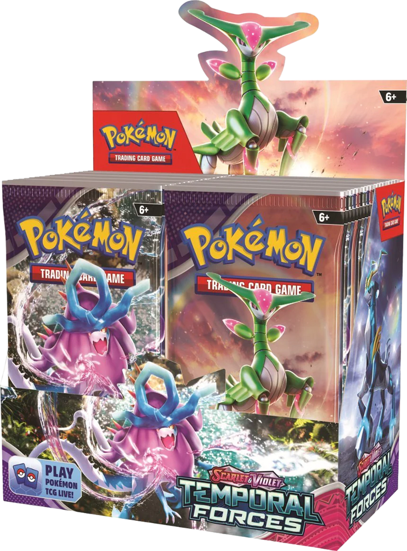 Pokémon TCG: Scarlet & Violet-Temporal Forces Booster Box