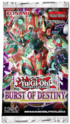 Burst of Destiny Booster Pack [1st Edition]