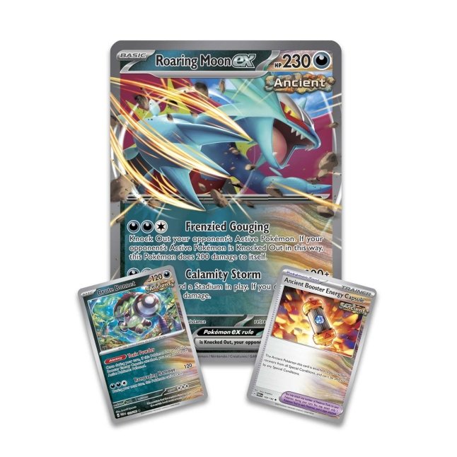 roaring moon pokemon card ancient Pokémon TCG: Roaring Moon ex Box