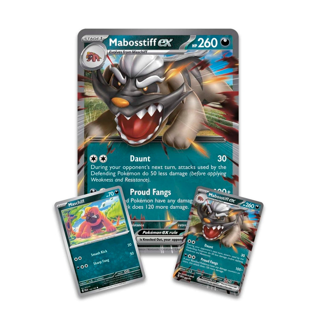 Pokmon TCG: Mabosstiff ex Box Pokmon TCG: Mabosstiff ex Box