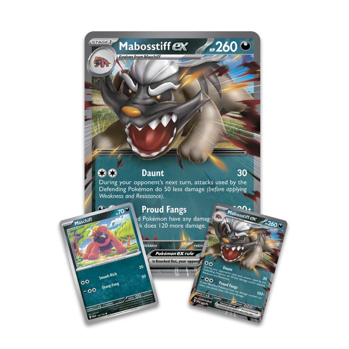 Pokmon TCG: Mabosstiff ex Box Pokmon TCG: Mabosstiff ex Box