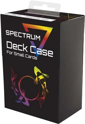 Spectrum - Japanese Small Card Deck Case - Black