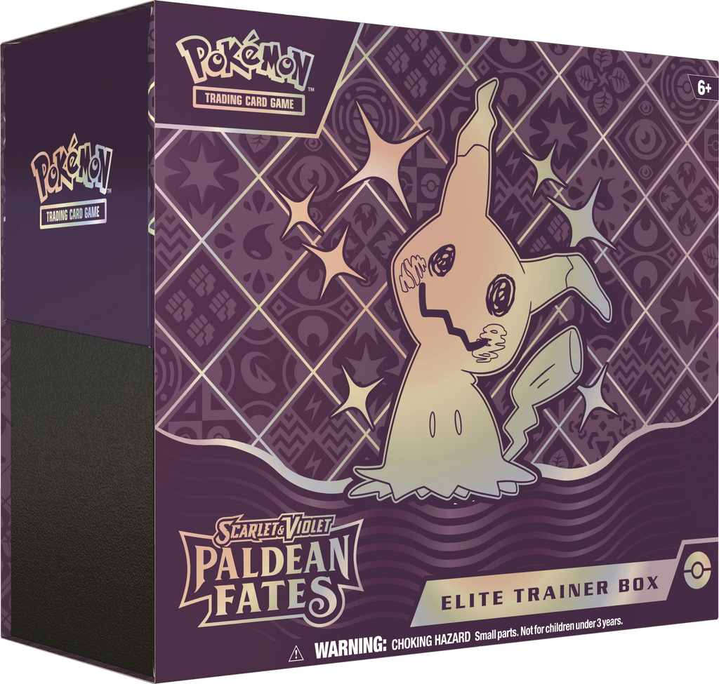 Pokmon TCG: Scarlet & VioletPaldean Fates Elite Trainer Box Pokmon TCG: Scarlet & VioletPaldean Fates Elite Trainer Box