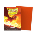 Dragon Shields: (100) Matte Dual - Ember