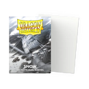 Dragon Shields: (100) Matte Dual - Snow
