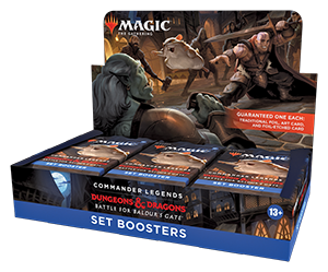Magic the Gathering CCG: Commander Legends - Battle for Baldur`s Gate Set Booster Display (18)