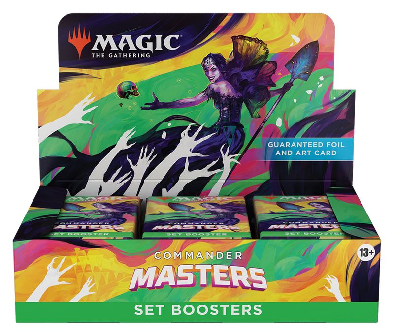 Magic the Gathering CCG: Commander Masters Set Booster Display (24)
