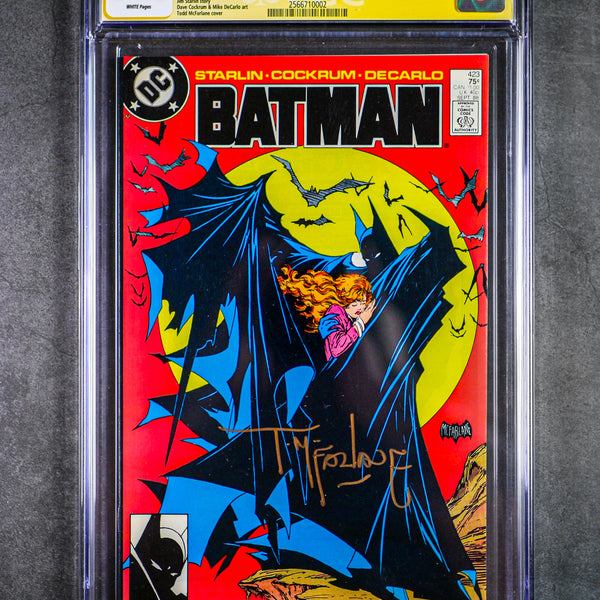Batman #423 1ST PRINT CGC 9.4 Todd McFarlane Signature Series