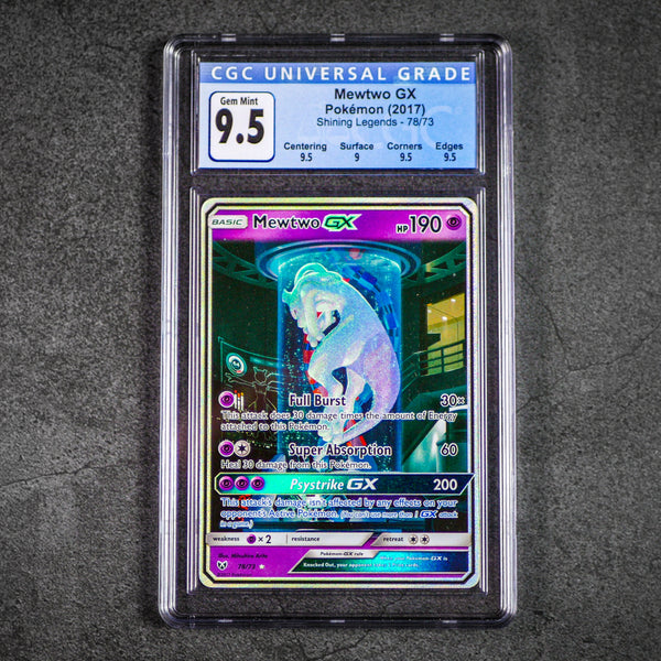 Mewtwo GX - CGC 9.5 GEM MINT