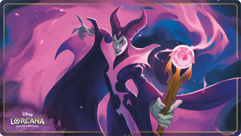 Disney Lorcana TCG: The First Chapter Neoprene Mat - Maleficent Disney Lorcana TCG: The First Chapter Neoprene Mat - Maleficent