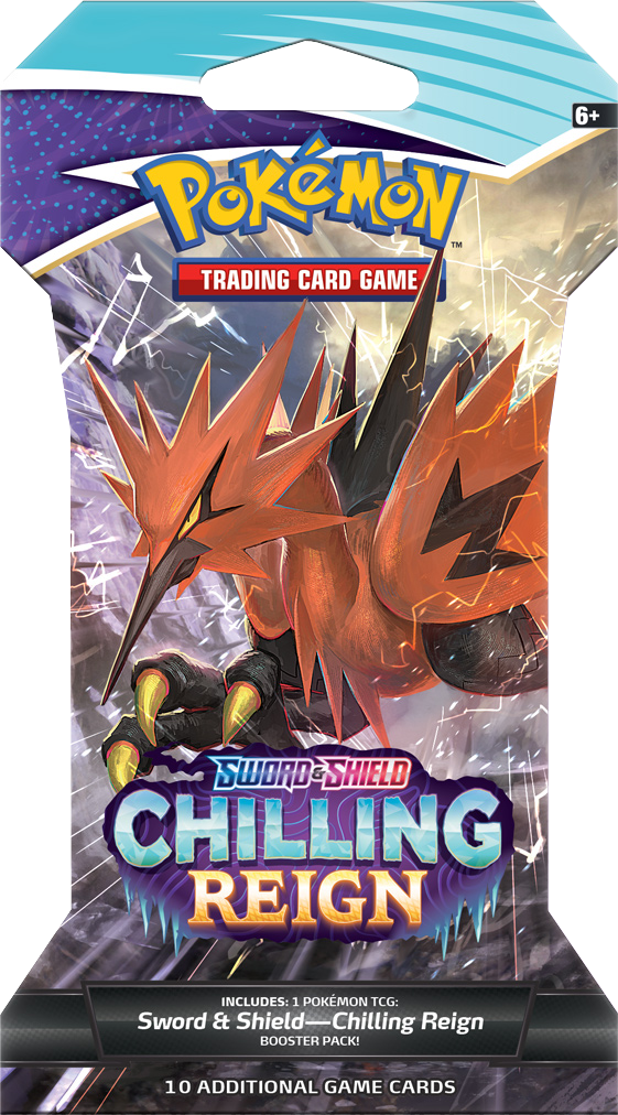 POKEMON: SWORD & SHIELD —CHILLING REIGN PACK