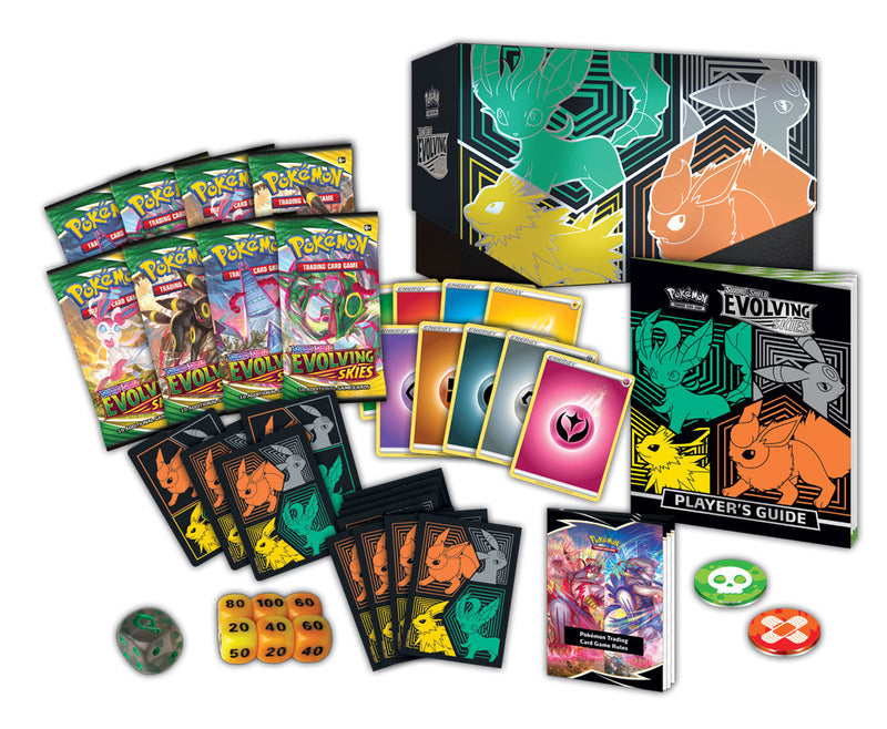 POKMON TCG: SWORD & SHIELD EVOLVING SKIES ELITE TRAINER BOX POKMON TCG: SWORD & SHIELD EVOLVING SKIES ELITE TRAINER BOX