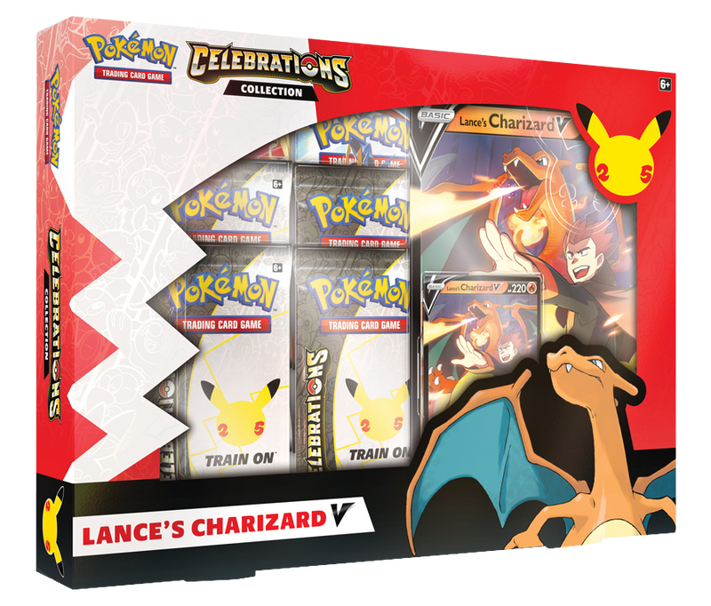 Pokémon TCG: Celebrations Collection — Lance’s Charizard V or Dark Sylveon V
