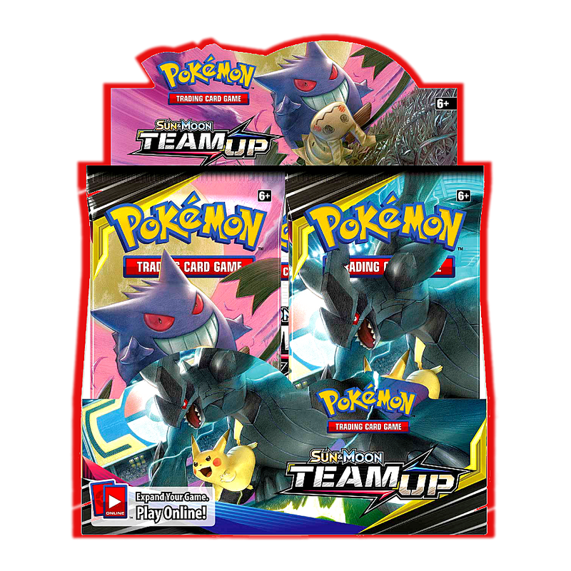 pokemon cards booster box sun and moon Pokemon TCG: Sun & Moon—Team Up Booster Box