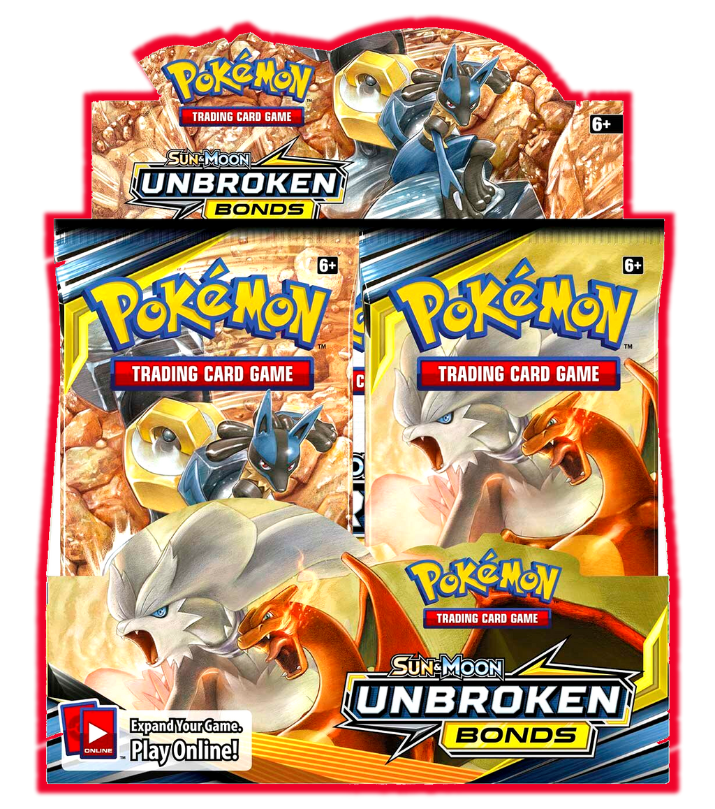 pokemon sun & moon unbroken bonds booster pack Pokémon TCG: Sun & Moon—Unbroken Bonds Booster Box