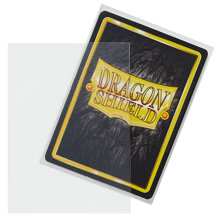 Dragon Shield Sleeves: Clear - Matte Sleeves - Standard Size(100 ct.)