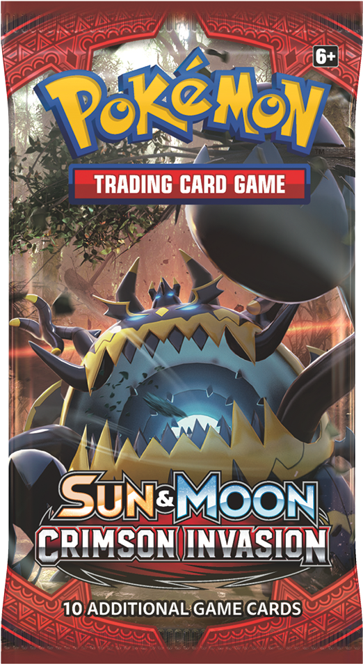 pokemon crimson invasion booster box Pokemon Sun & Moon Crimson Invasion Booster Pack